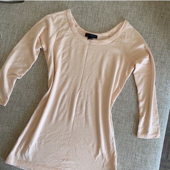 🪞 light pink long sleeve scoop neck top - Picture 6 of 7